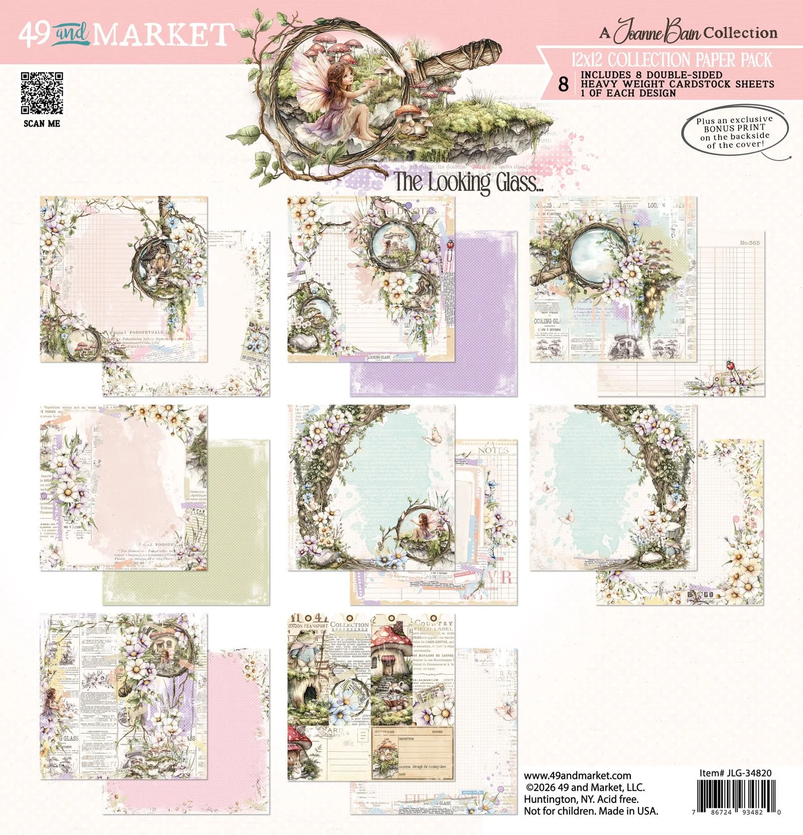 *Pre-Order* 49 & Market The Looking Glass 12" x 12" Collection Kit