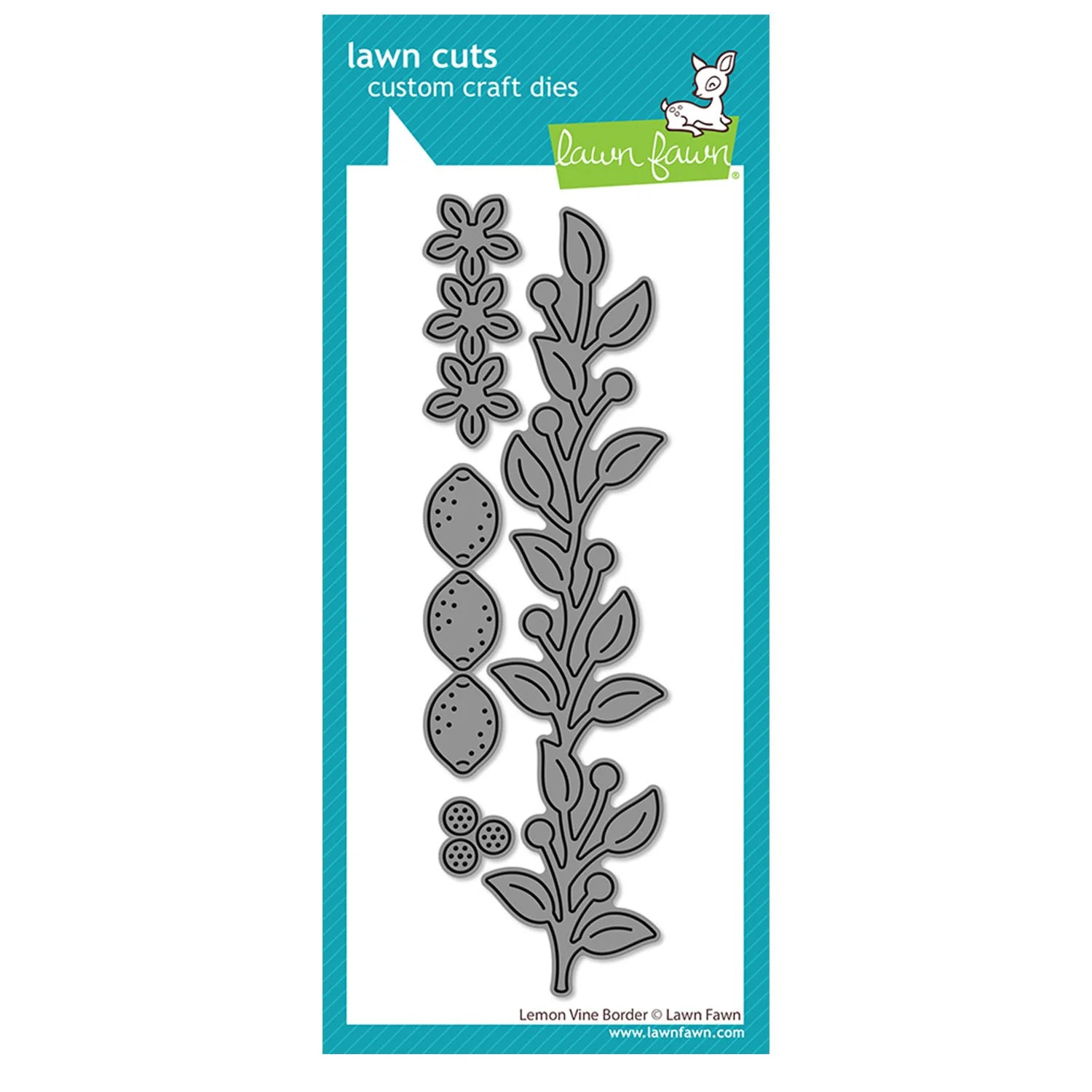Lawn Fawn Lawn Cuts lemon vine border