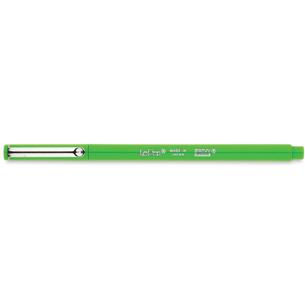 Le Pen .03mm Point Pen Light Green
