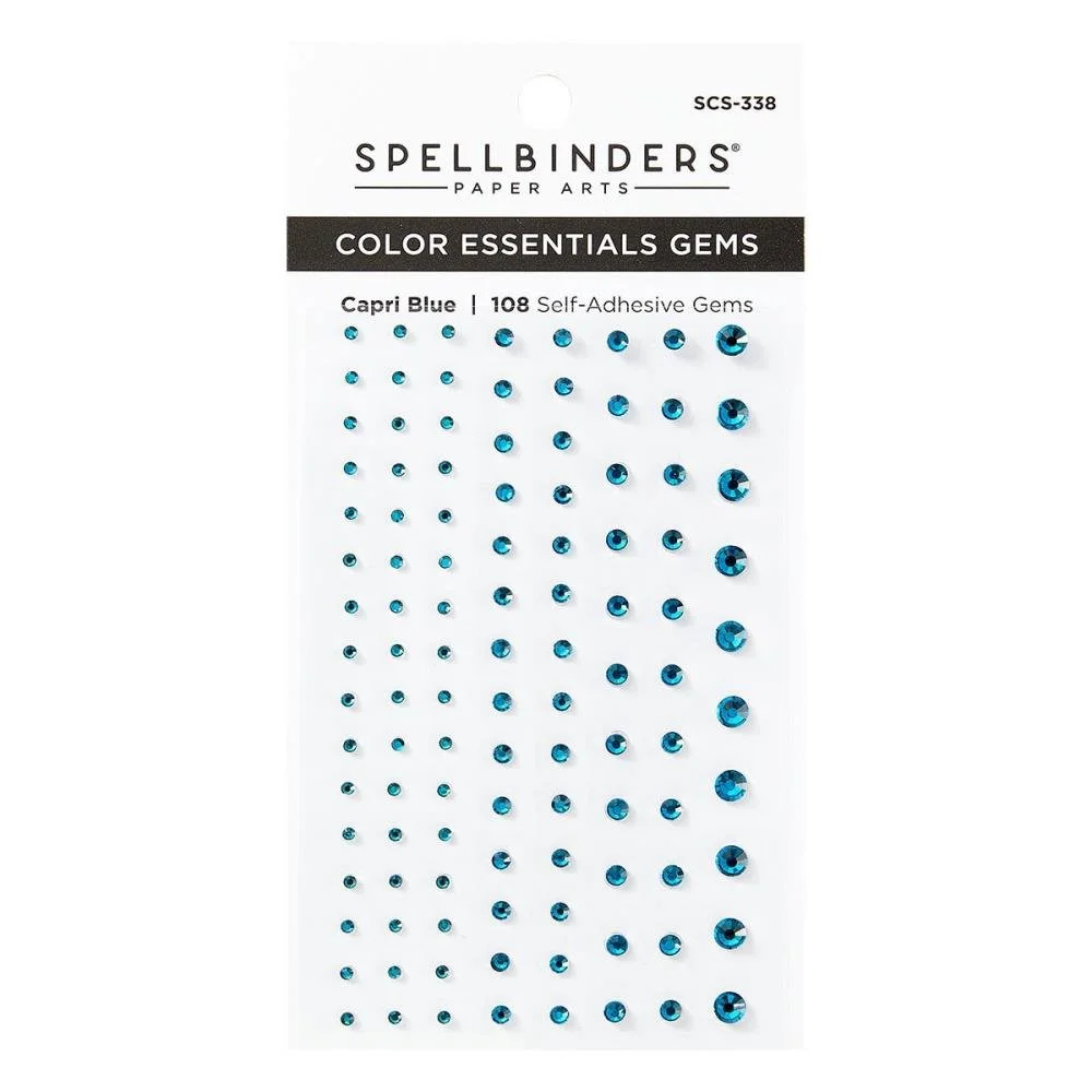 Spellbinders Color Essentials Gems Capri Blue