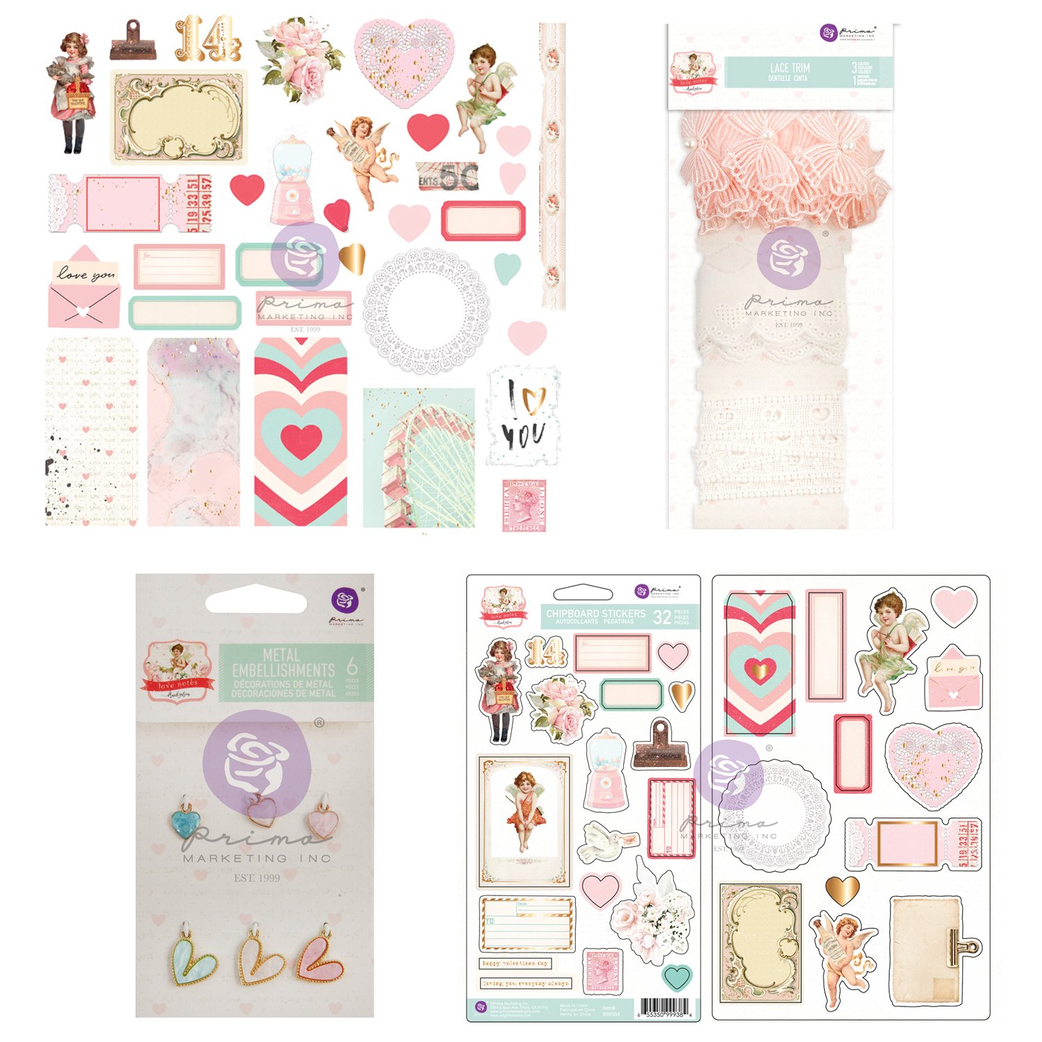 January Mini Album Parcel Add-On: Embellishments