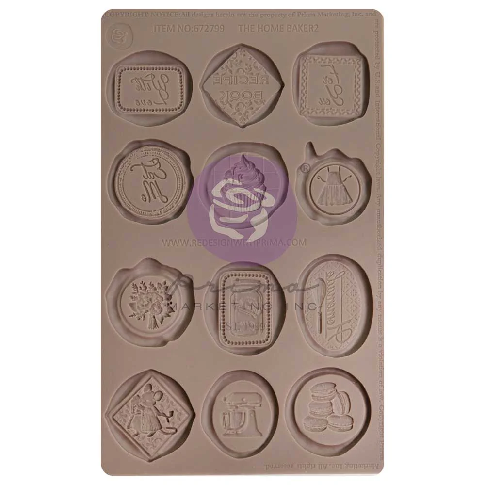 Prima The Home Baker Collection Mould - Sweet Seal