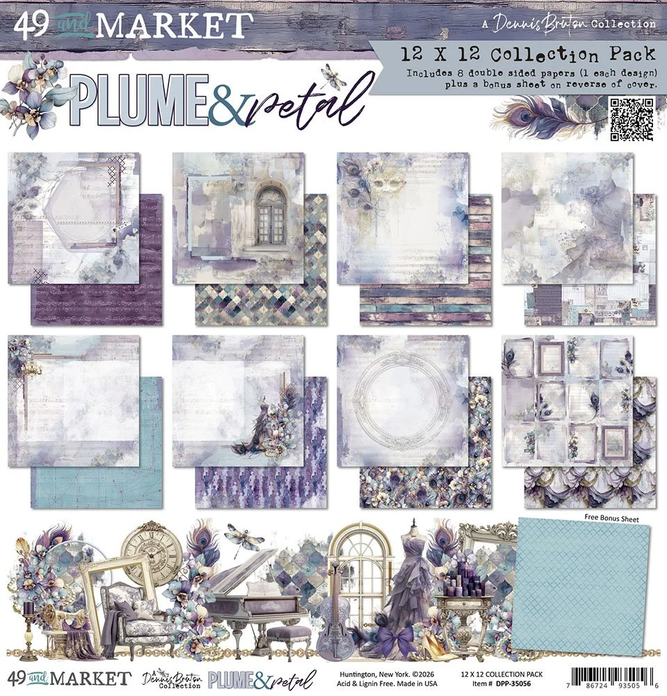 49 & Market Plume & Petal 12" x 12" Collection Kit