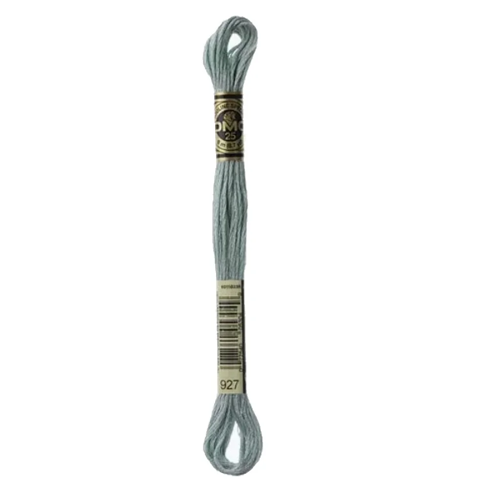 DMC 6-Strand Embroidery Cotton 8.7yd Light Gray Green 927