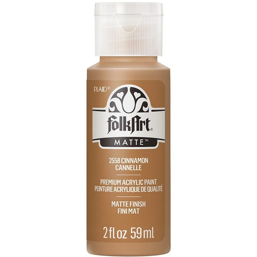 Folk Art Acrylic Paint Cinnamon