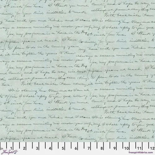 Tim Holtz Eclectic Elements Palette Blue Script