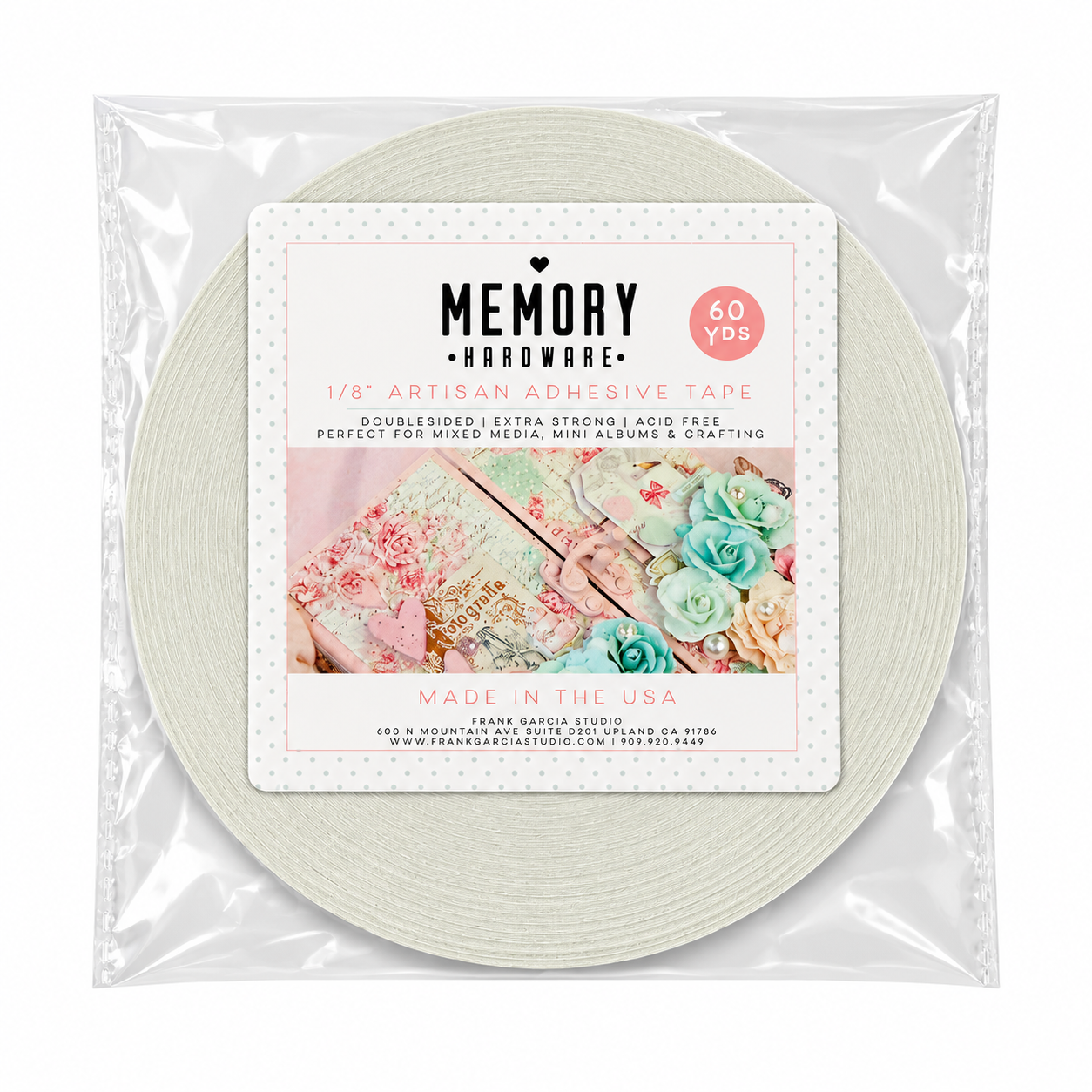 Memory Hardware Artisan Tape 1/8"