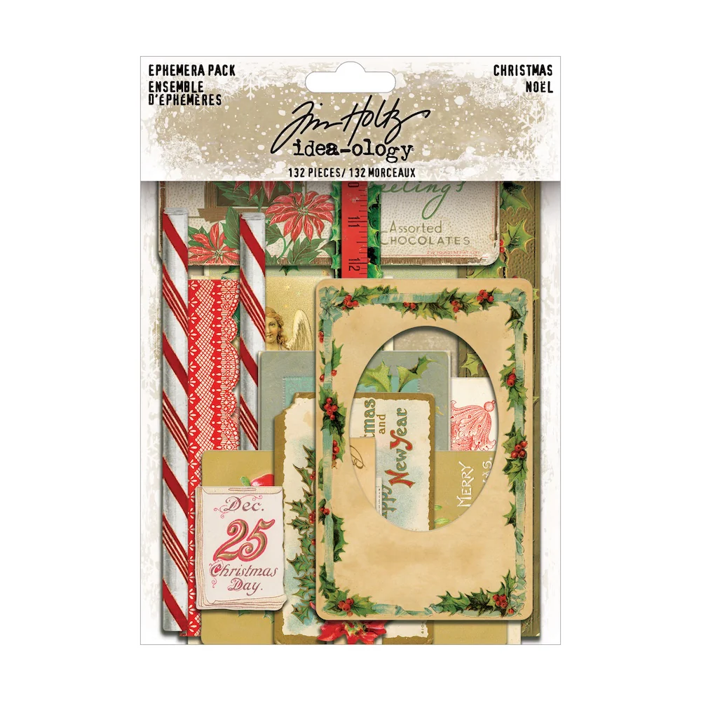Tim Holtz Idea-Ology Christmas Ephemera