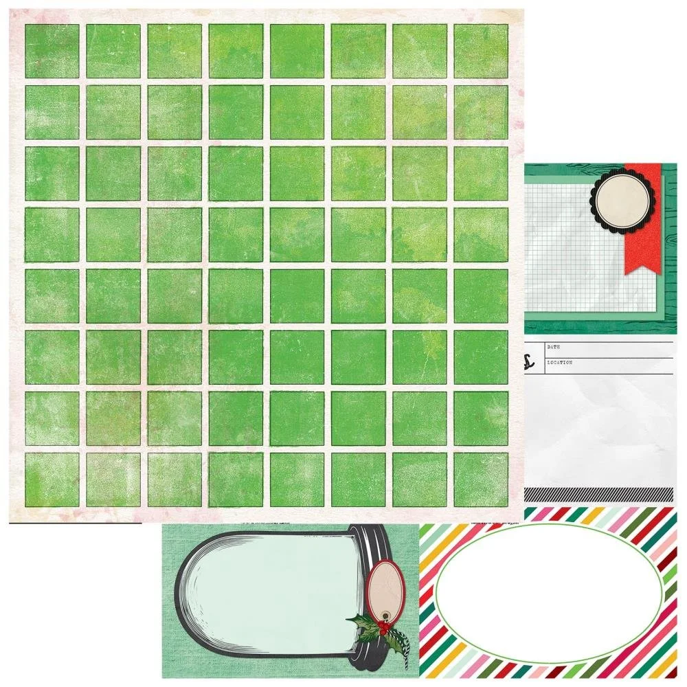 49 & Market Mistletoe & Memories 12" x 12" Paper Starters 9