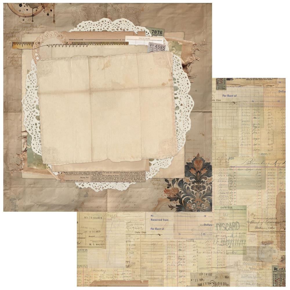 *Pre-Order* 49 & Market Nostalgic Memories 12" x 12" Paper Memory