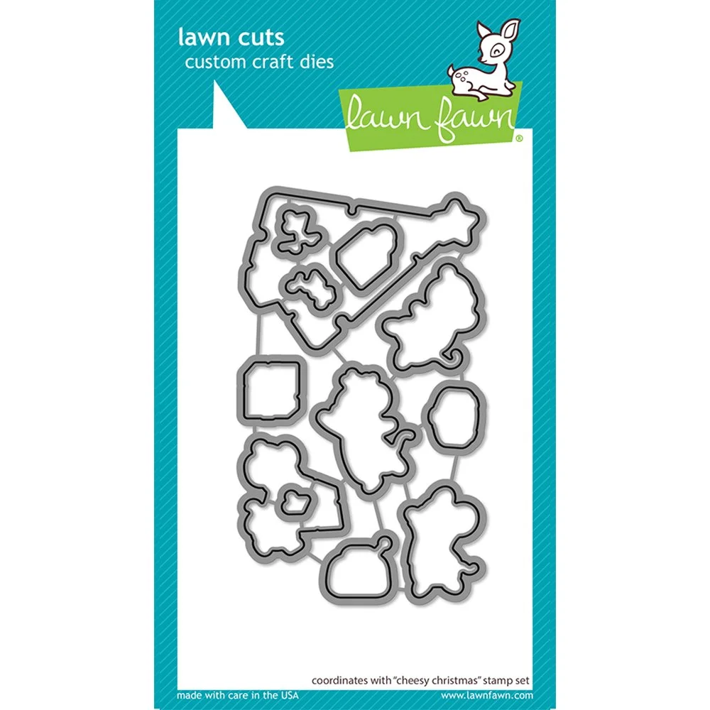 Lawn Fawn Lawn Cuts Cheesy Christmas