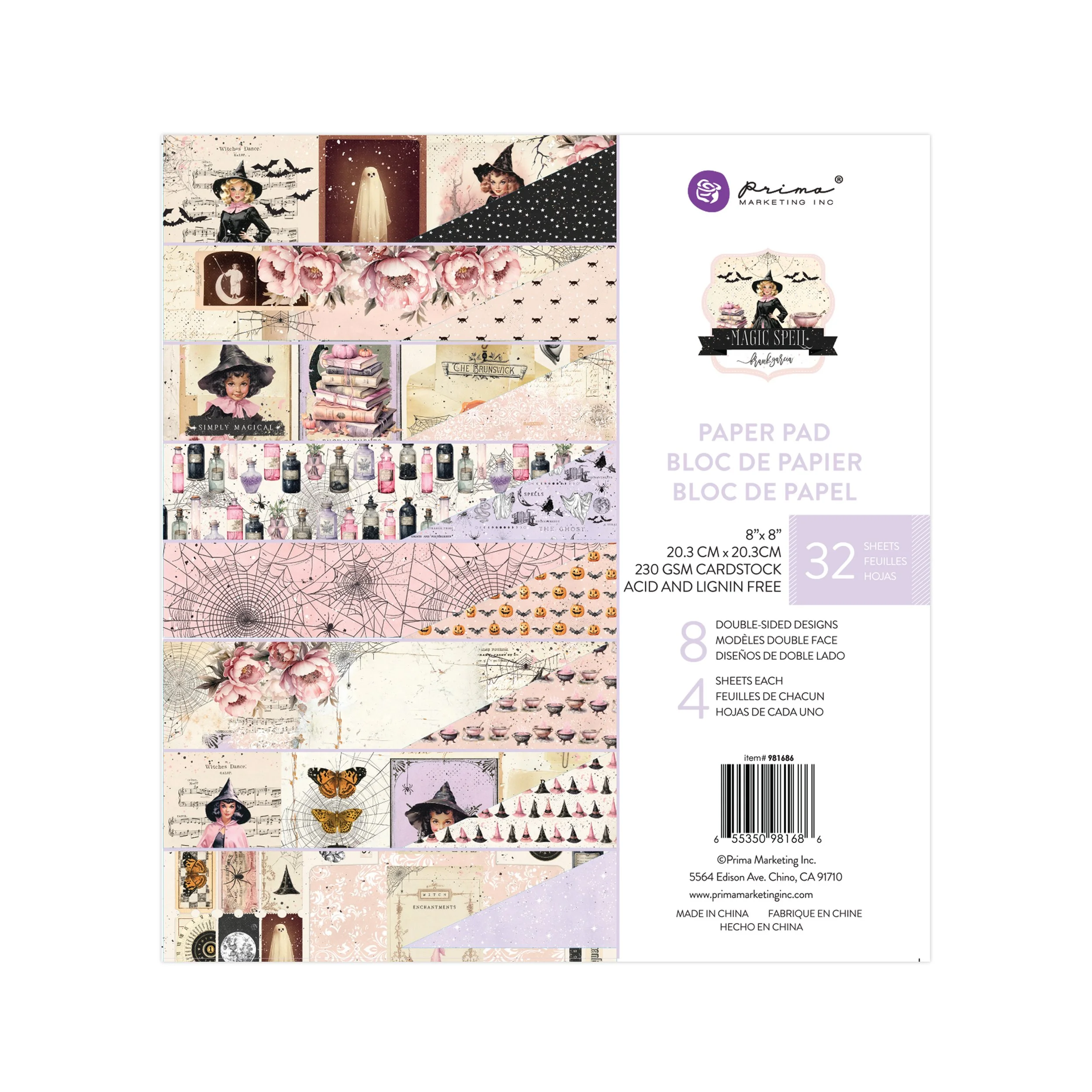 Prima Magic Spell by Frank Garcia® 8" x 8" Paper Pad