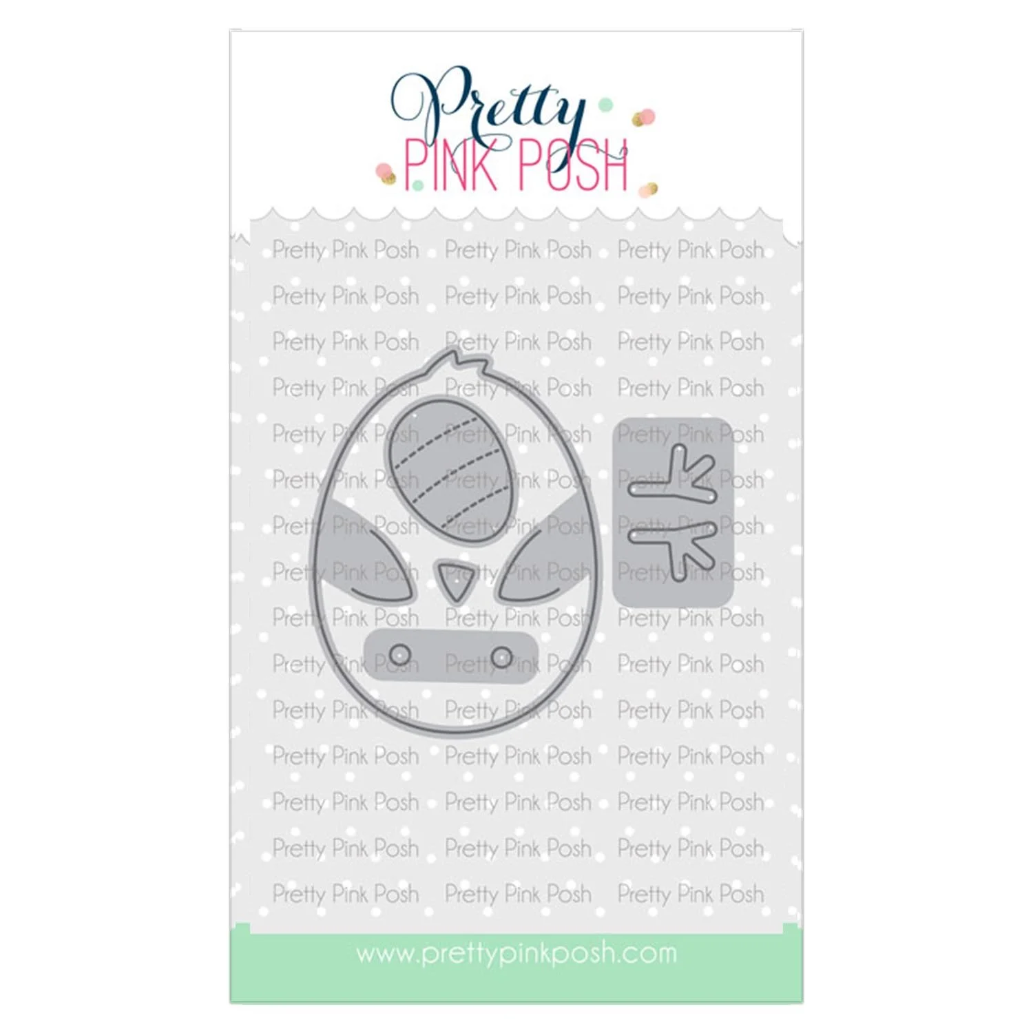 Pretty Pink Posh Chick Holder Die Set