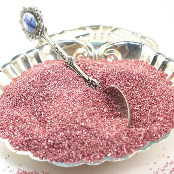 German Glass Glitter Seashell