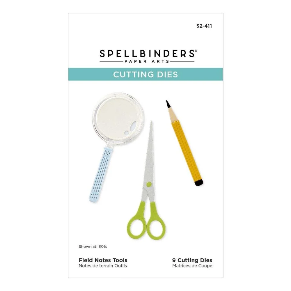 Spellbinders Field Notes Tools