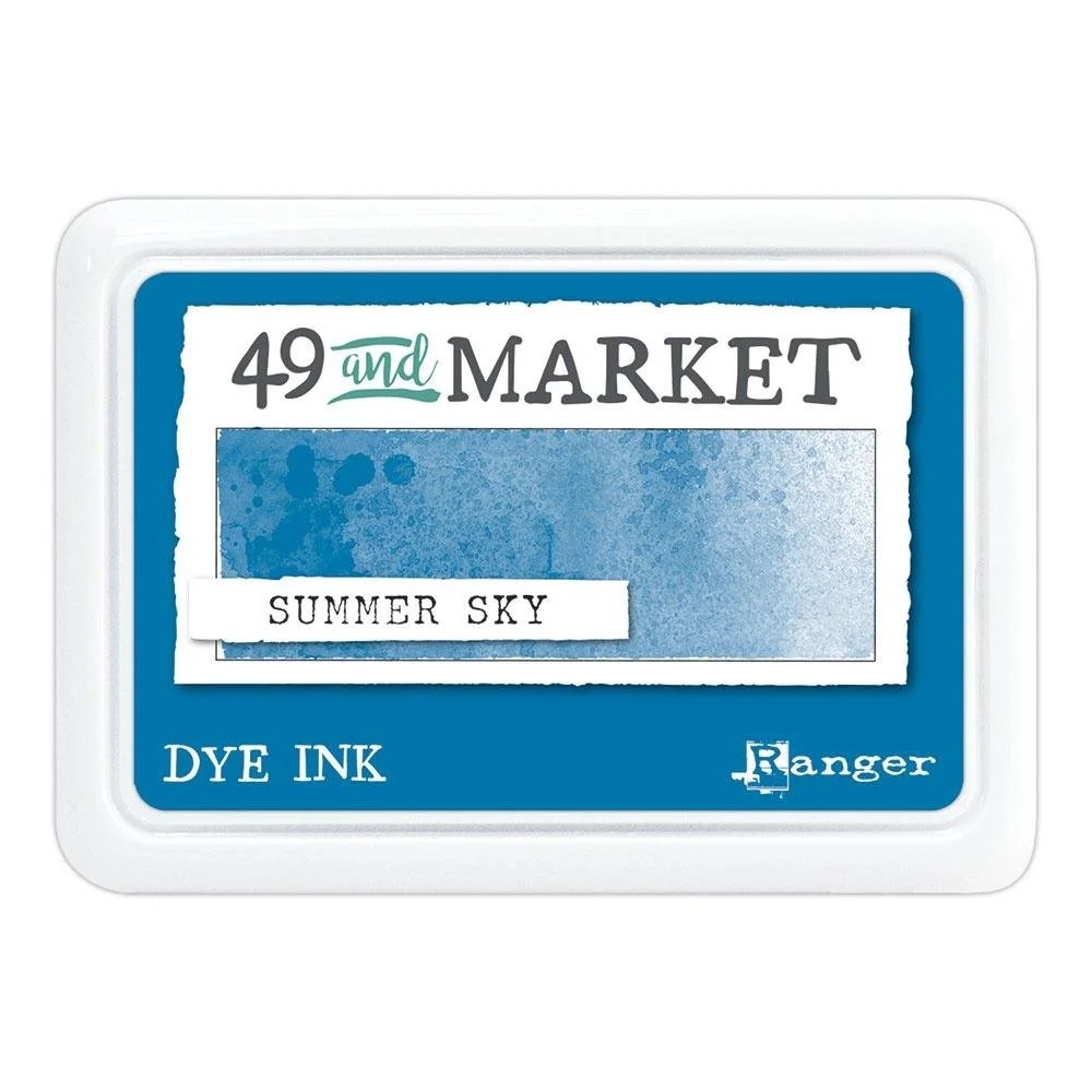 49 And Market Dye Ink Pad Summer Sky