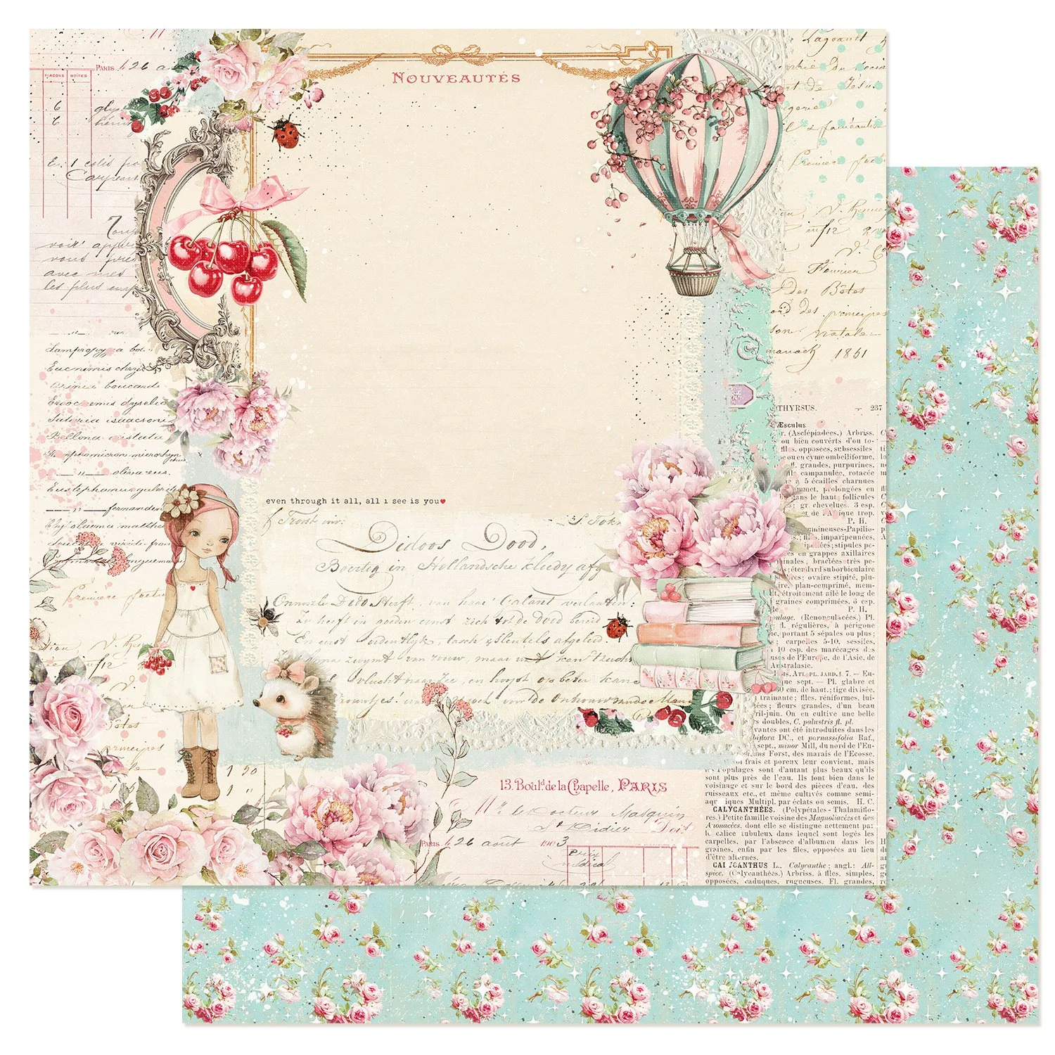 Prima Cherry Sweet Collection by Frank Garcia® 12" x 12" Paper All I See You