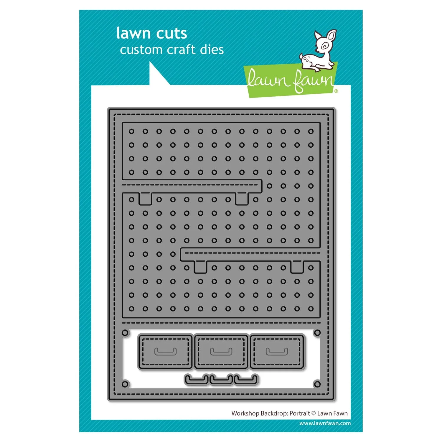 Lawn Fawn Lawn Cuts Workshop Backdrop: Portrait