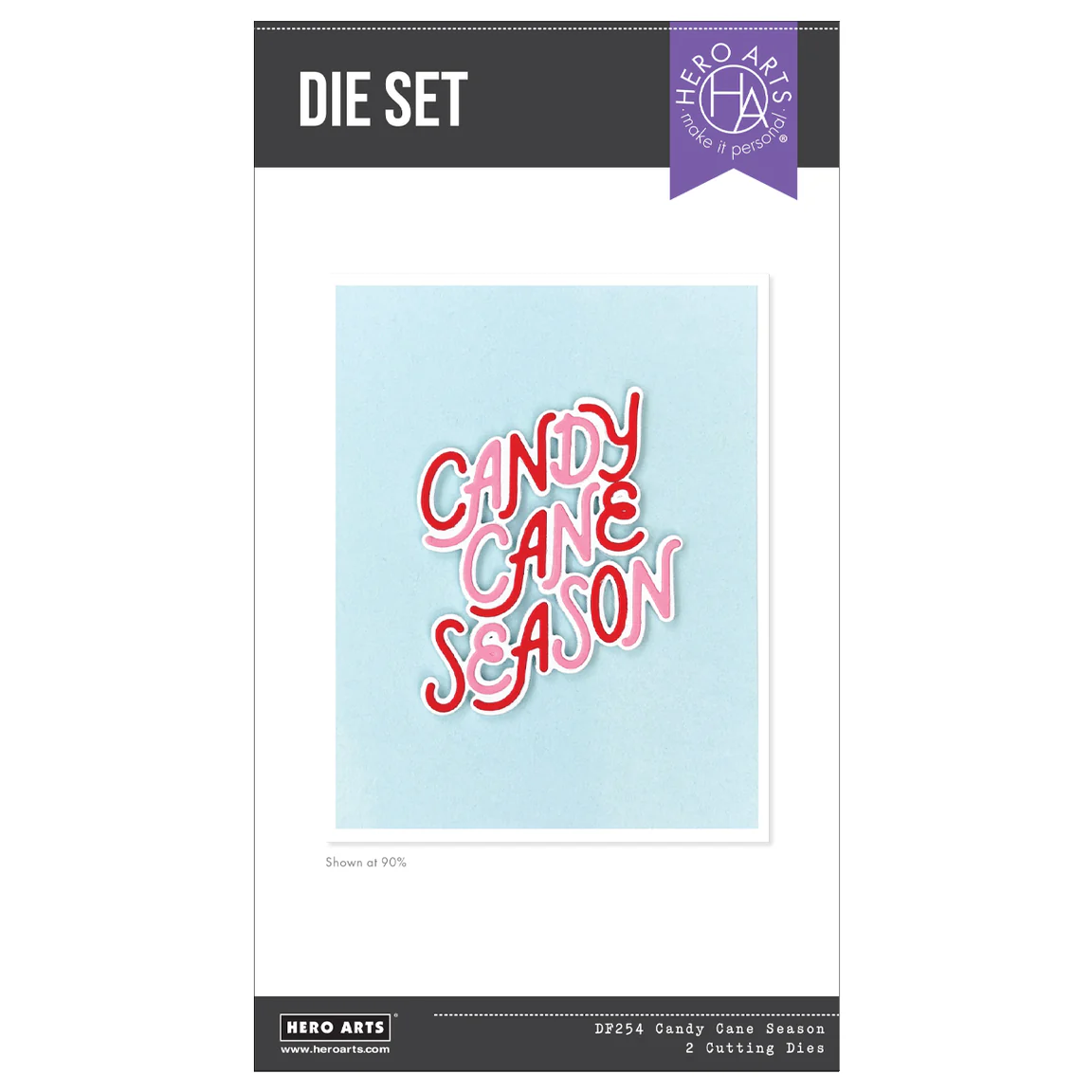 Hero Arts Candy Cane Season Die Set