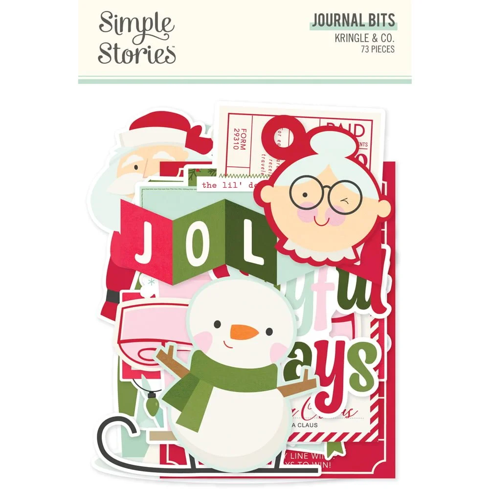 *Pre-Order* Simple Stories Kringle & Co. Journal Bits & Pieces