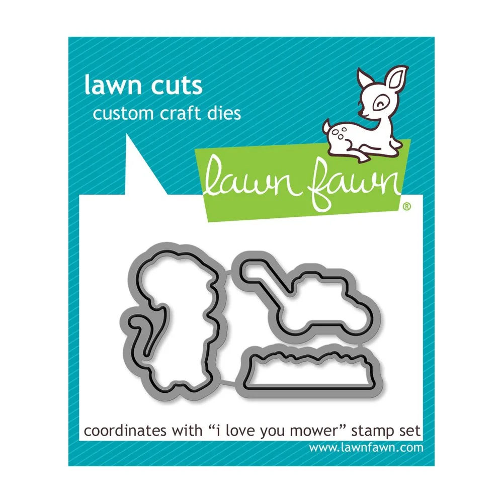 Lawn Fawn Lawn Cuts I Love You Mower