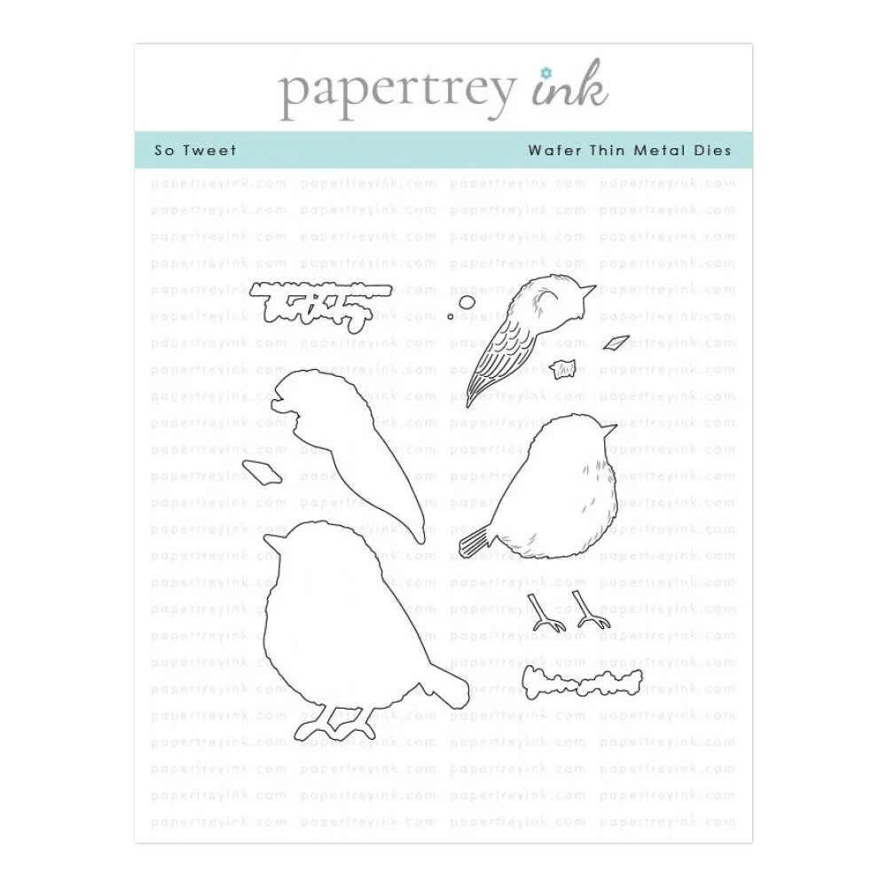 Papertrey Ink So Tweet Die
