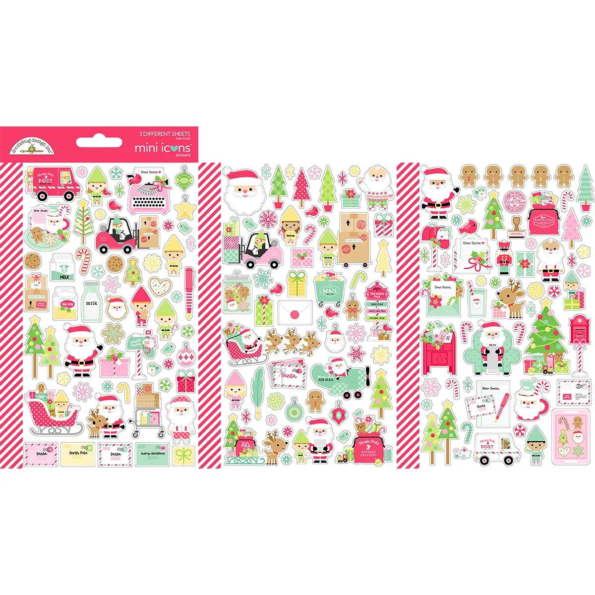 *Pre-Order* Doodlebug Dear Santa Mini Icons Stickers