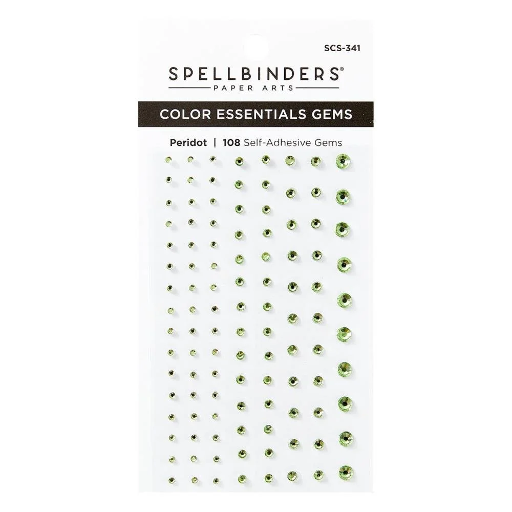 Spellbinders Color Essentials Gems Peridot