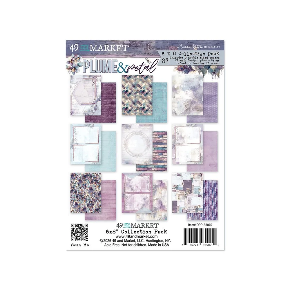 49 & Market Plume & Petal 6" x 8" Collection Kit