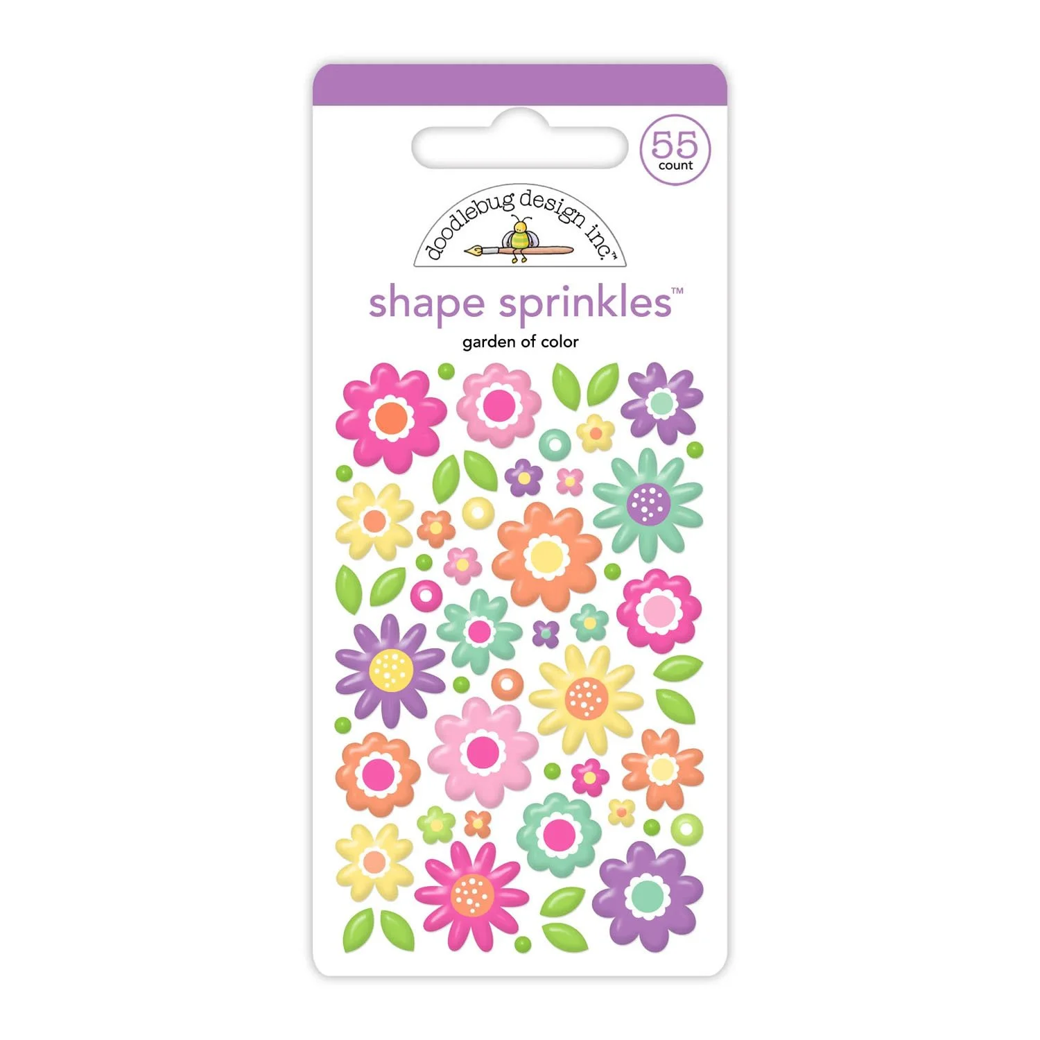*Pre-Order* Doodlebug Color Me Crafty Garden Of Color Shape Sprinkles