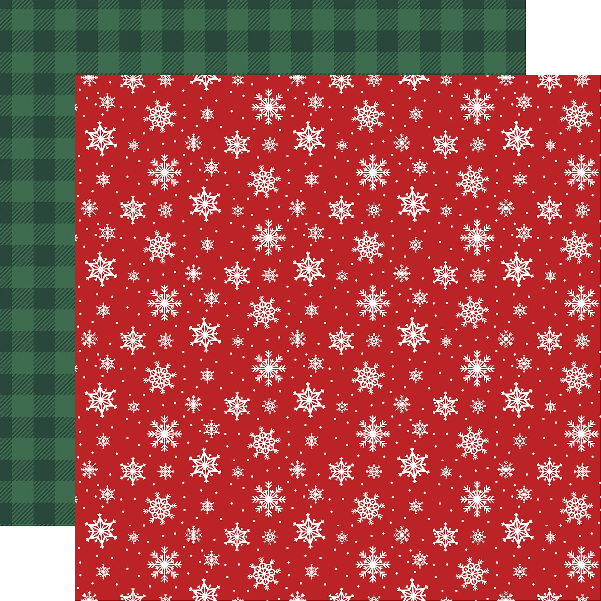 *Pre-Order* Echo Park North Pole Christmas 12" x 12" Paper Arctic Snowflakes