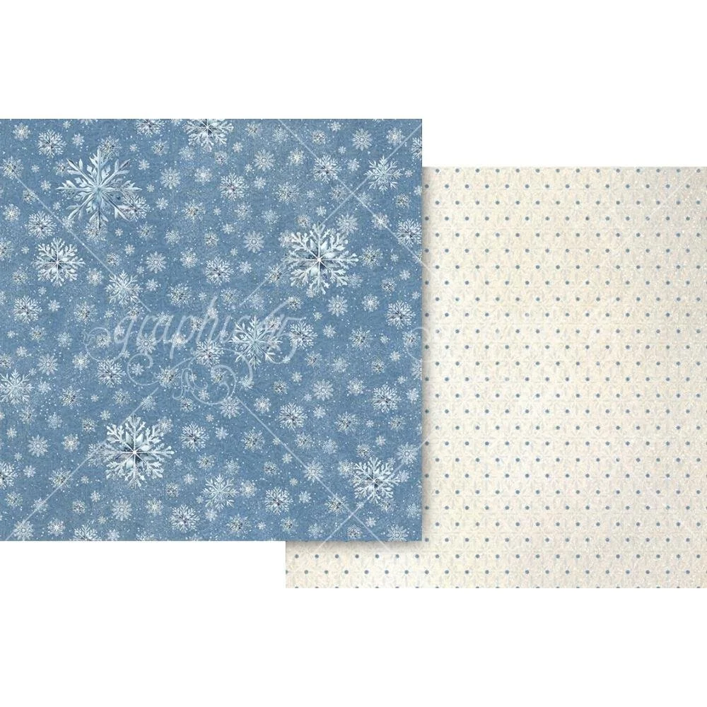 Graphic 45 Deck The Halls 12" x 12" Paper Calm & Bright