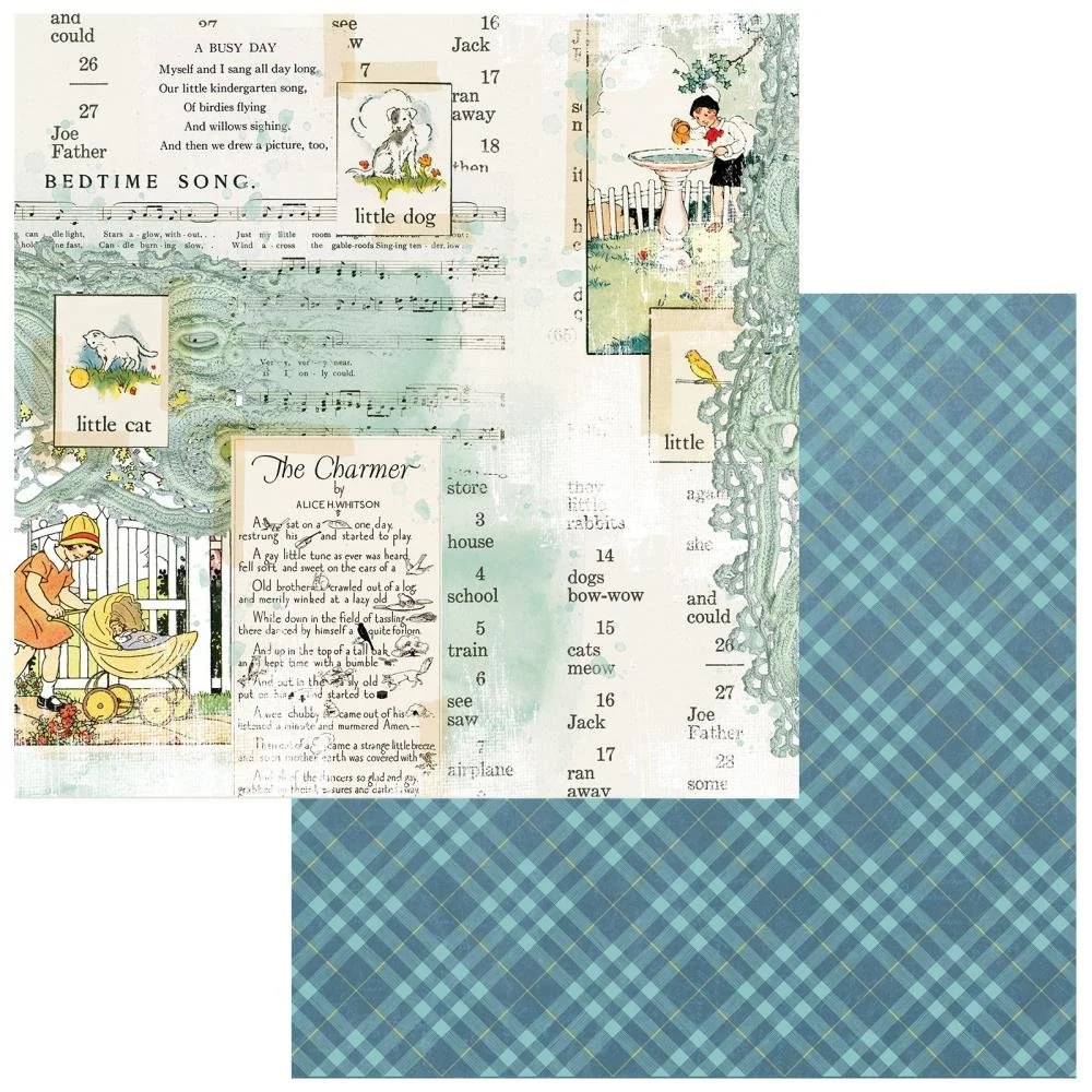 49 & Market Toddler Time 12" x 12" Paper Storybook