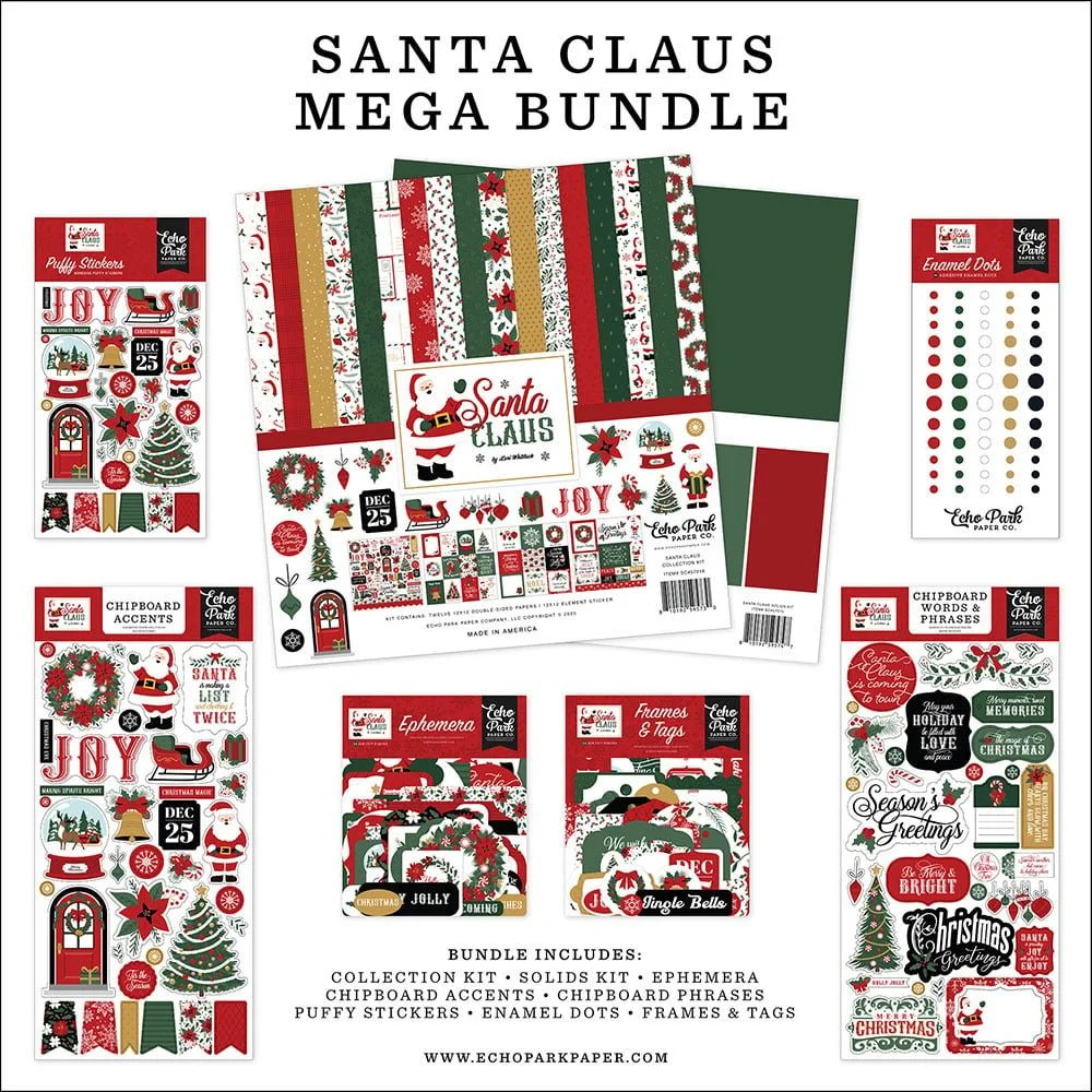 Echo Park Mega Bundle Santa Claus