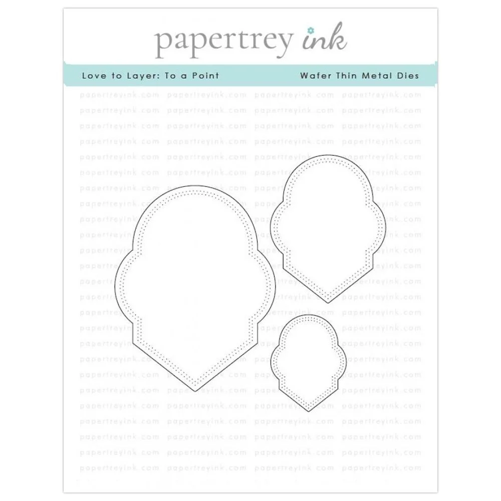 Papertrey Ink Love to Layer: To a Point Die