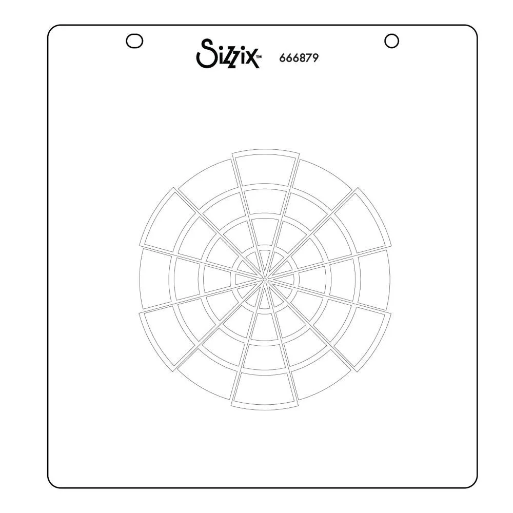 Sizzix Layered Stencils By Eileen Hull 3/Pkg