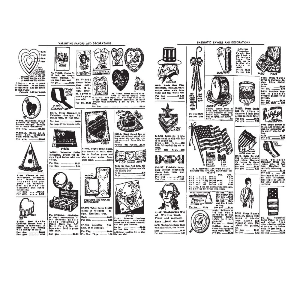 Tim Holtz Cling Mount Stamps Seasonal Catalog