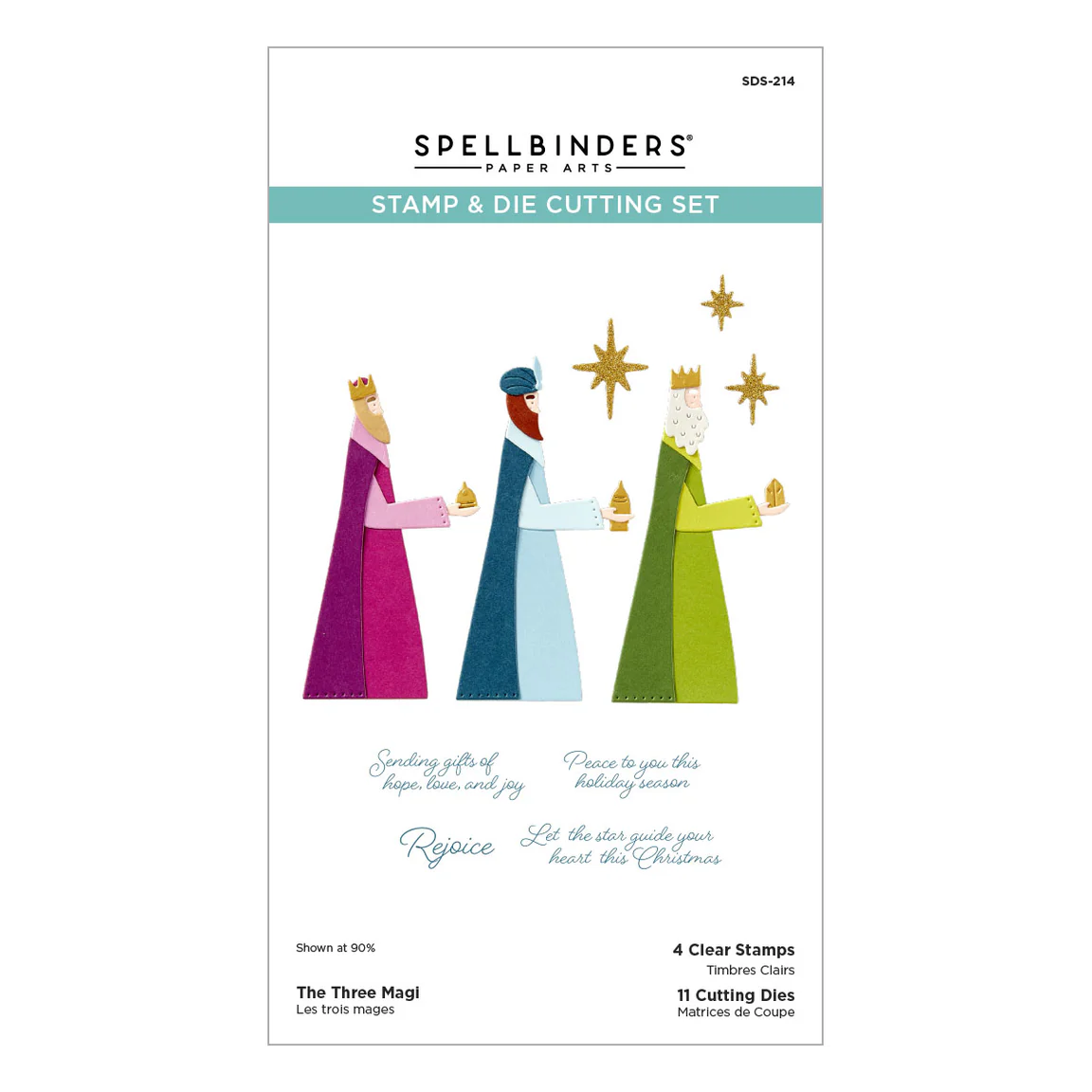 Spellbinders The Three Magi Stamp & Die Set