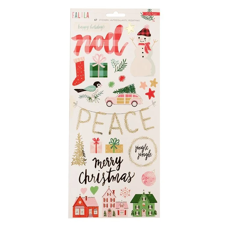 Crate Paper Falala Cardstock Stickers