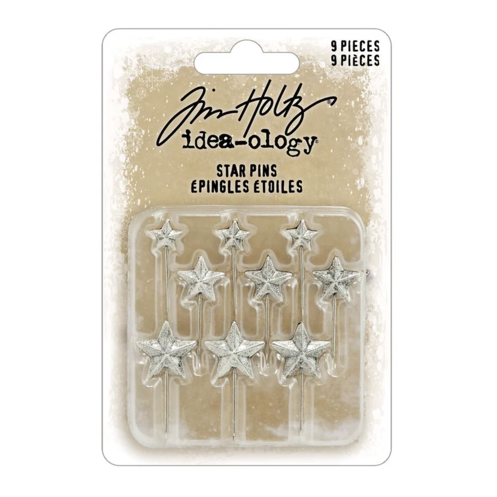 *Pre-Order* Tim Holtz Idea-Ology Christmas Star Pin