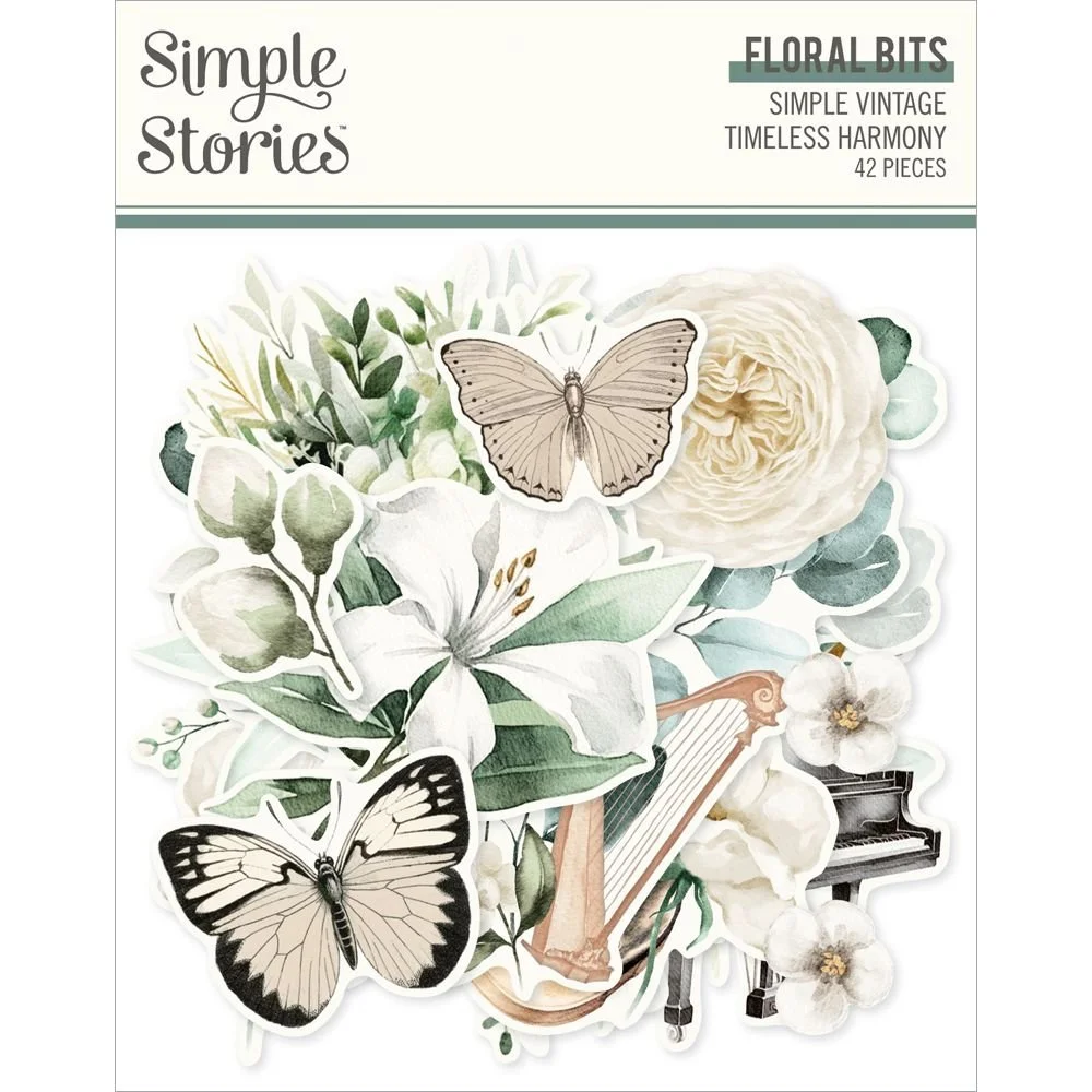*Pre-Order* Simple Stories Simple Vintage Timeless Harmony Floral Bits