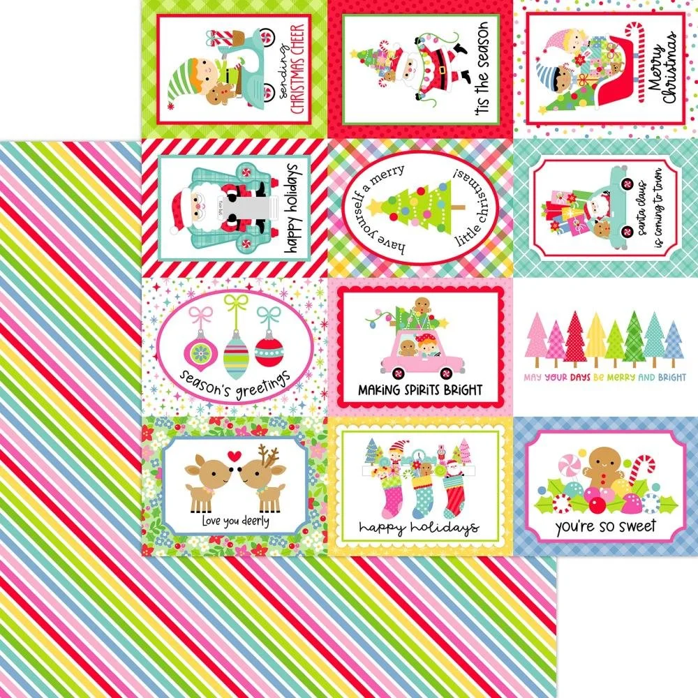 Doodlebug Oh What Fun 12" x 12" Paper Merry & Bright