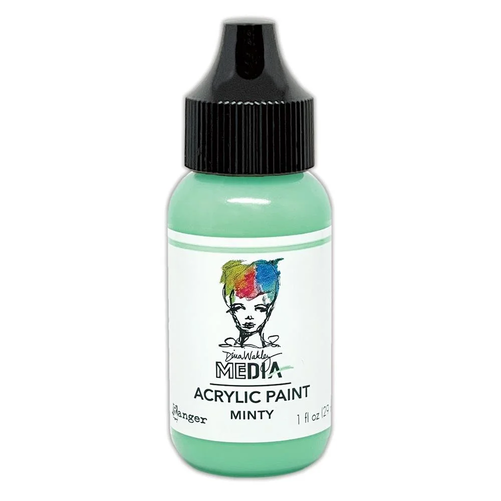 Dina Wakley Media Acrylic Paint Minty
