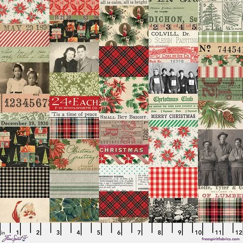 Tim Holtz Eclectic Elements Palette Seasonal Christmas Collage