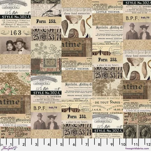 Tim Holtz Eclectic Elements Palette Neutral Collage