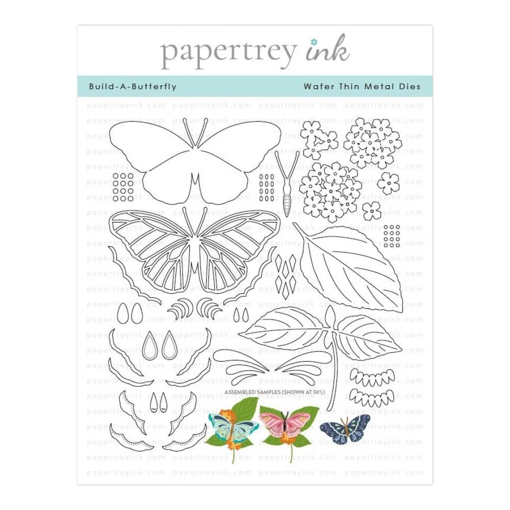 Papertrey Ink Build-A-Butterfly Die