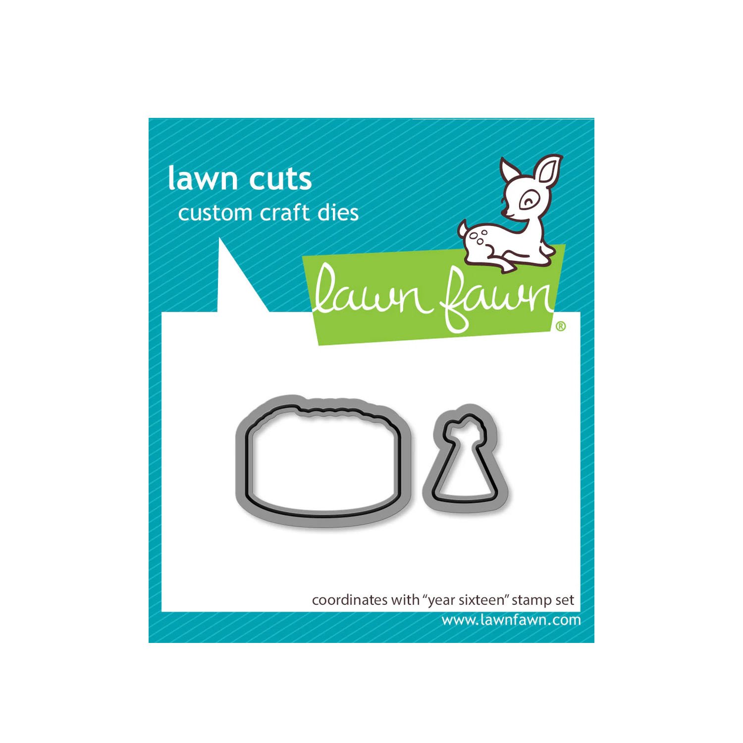 Lawn Fawn Year Sixteen Coordinating Die