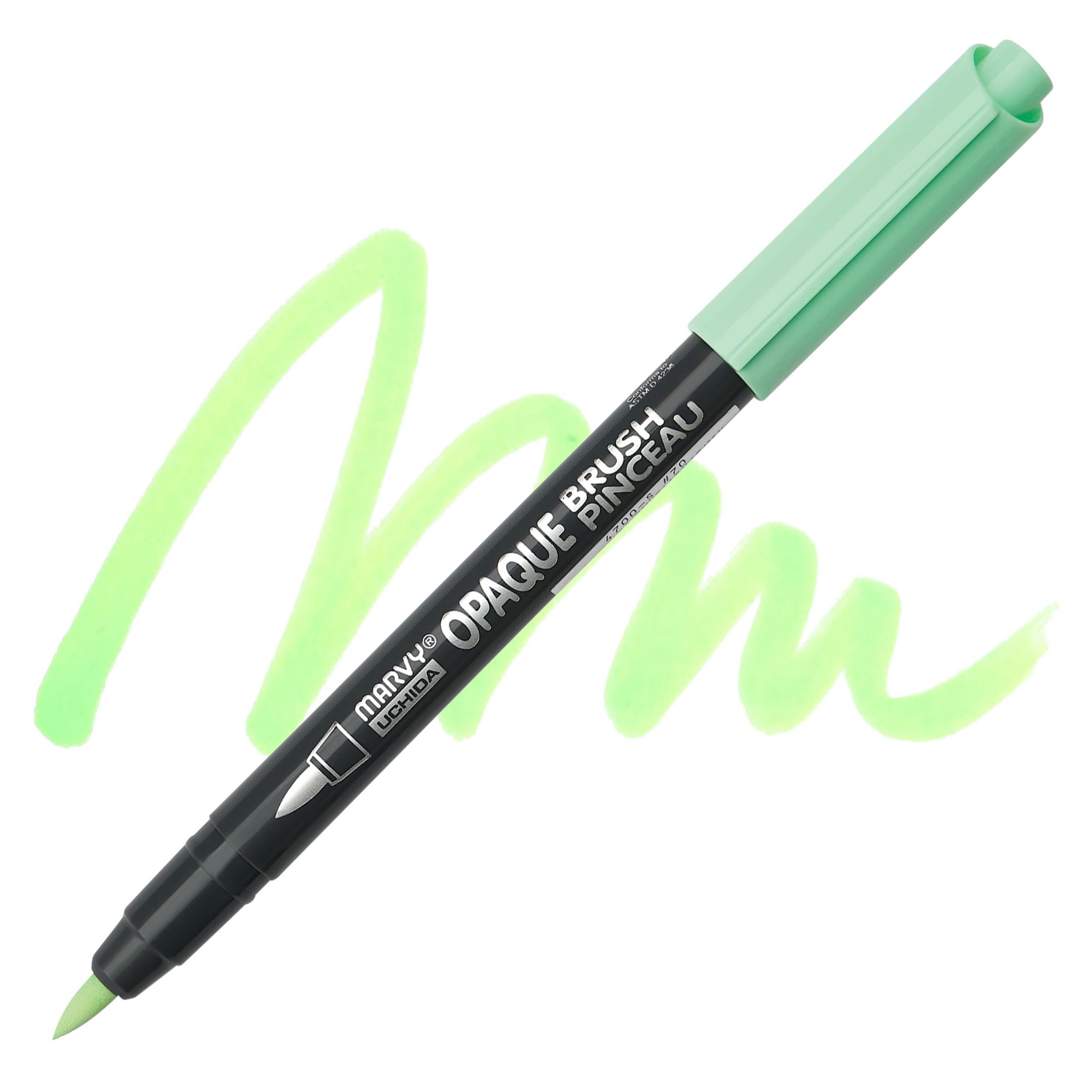 Marvy Uchida Opaque Brush Marker Peppermint