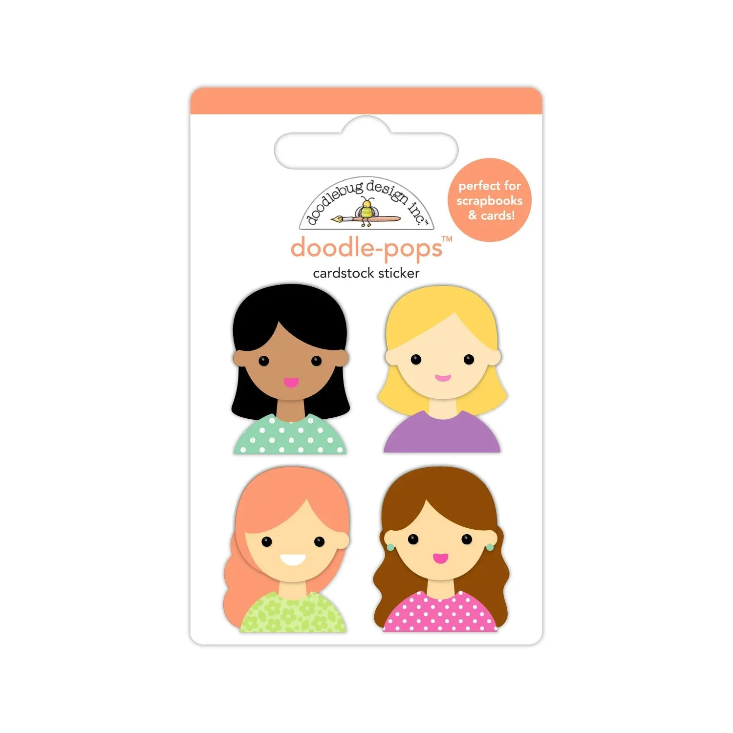 *Pre-Order* Doodlebug Color Me Crafty Doodle-pops BFF's