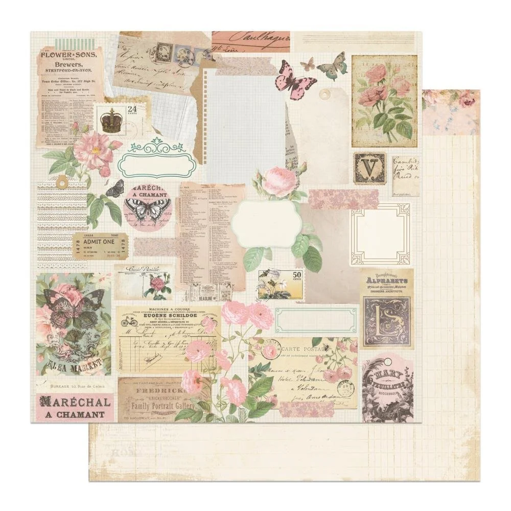 Photoplay Beautiful Junque 12" x 12" Paper To Do List